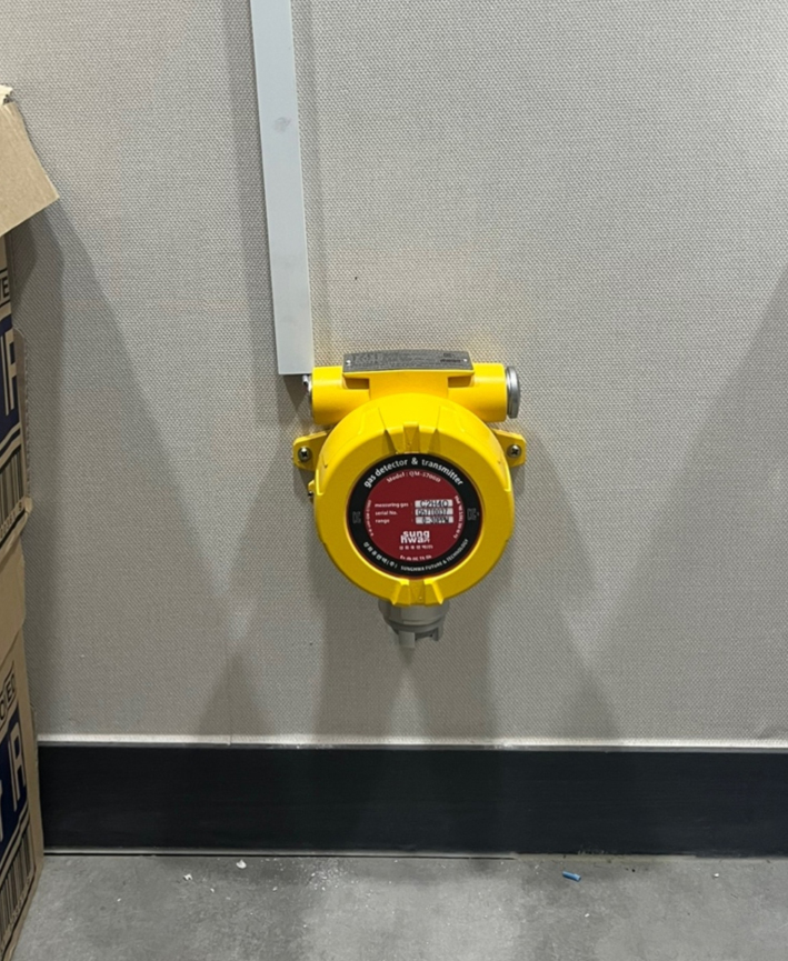 EO가스 경보기 시공현장 1