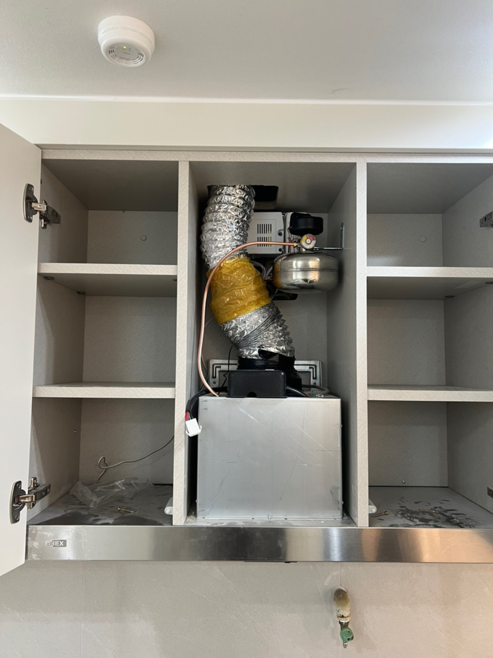 주거용 자동소화장치 시공현장 3