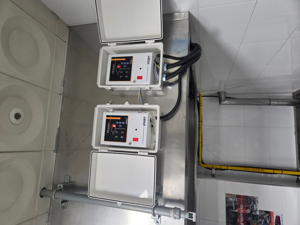 자동확산소화기 시공현장 3